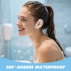 100 Pack Ear Covers for Shower, Ear Caps for Shower,