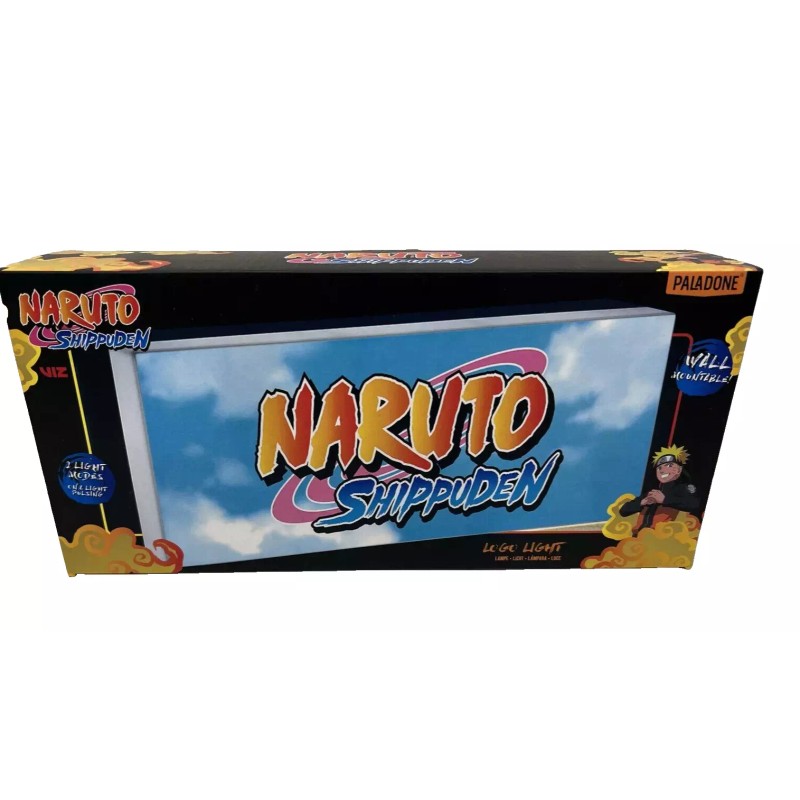 Paladone NEW Naruto Shippuden Light Up Logo Sign 12” USB