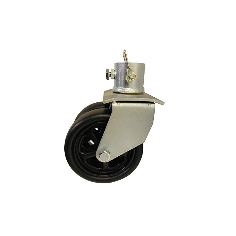 6" Dual Wheel Trailer Jack Caster (2,000 Pound Rated)
