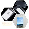 NUOBESTY 20Pcs Vertical Clear PVC Badge Holders, Waterproof Card Sleeves