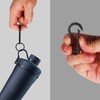 Tibitdeer Keychain, Pure Titanium, Lightweight, Carabiner, Stylish, Outdoor, Men's, Women's,
