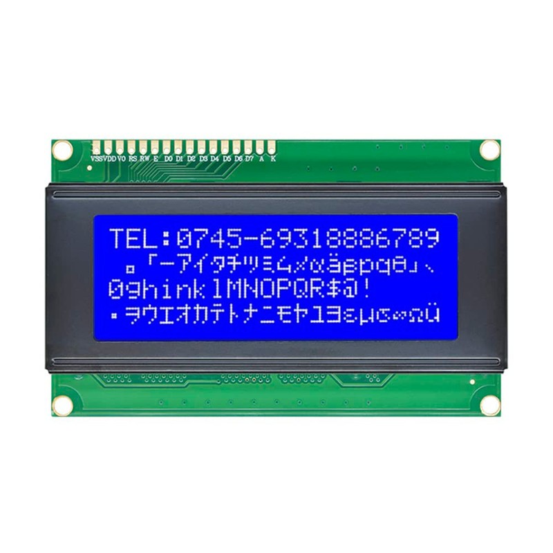 Audio Fan LCD 20 Digit 4 Line Compatible with Katakana