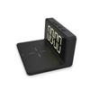 Platinet 5W PACW5 Alarm Clock with Wireless Charger - Black