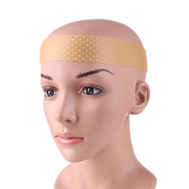 VEdusa Light Brown Adjustable Silicone Wig Headband Fix Non Slip Wig Bands Seamless Grip Strong Holder for Men Women Sports Yoga Women's Fashion Headbands