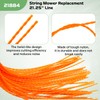 21884 String Trimmer Line Replacement for Earthquake 40314, 45901, 38463,