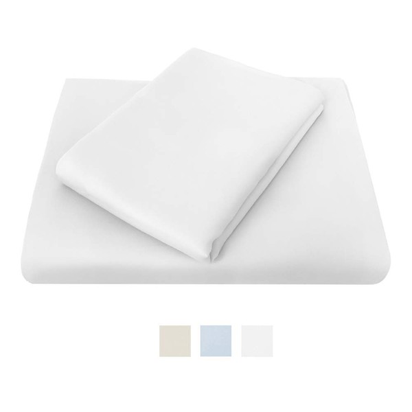 Bambury Chateau Fitted Sheet Fitted Sheet, Double, White