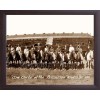 Pendleton 1911 Rodeo COWGIRLS 8x10 Framed  Broncs Stomper Roping & Trick Riding