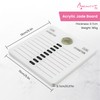Weimob False Eyelashes Holder Stand with Scale Jade Stone and