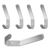 Aluminum Double Hat and Coat Hanger Hooks Coat Dress Robe