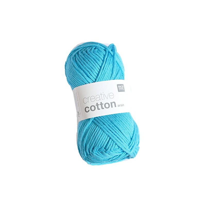 Rico Creative Cotton Aran 37 Sky Blue