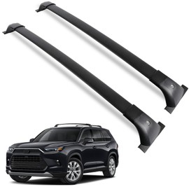 Kistrba Upgraded Roof Rack Compatible with Toyota Grand Highlander 2023 2024, Cross Bars Cargo Carrier Rack Bars, Aluminum, 2pcs