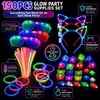 150-Piece Glow Party Favor Set for Night Events – Light