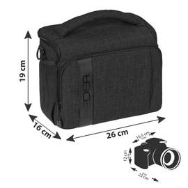 Fashion camera case Canon EOS M3, 30D, 50D, 400D, 450D, 100D, 1000D, Nikon D5500 / Sony Alpha 6000