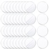 Tongcloud 50pcs 2 Inch Round Clear Acrylic Plexiglass Sheet Disc