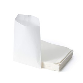 GANKEIC 100PCS 3X5 Inch Glassine Waxed Paper Flat Semi-Transparent Small Paper Bags for Party Favor