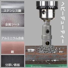 Vearter 42mm Carbide Hole Sawbit T.C.T Material Carbide Cobalt Steel Cutter Stainless Steel Sheet Iron Metal Cutting