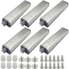 CTRICALVER 6pcs Push Close Drawer Opener Wardrobe Closure Closer Door