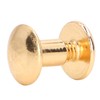 200 Sets Book Binding Screw Uniform Coating Curved Surfaces Brass