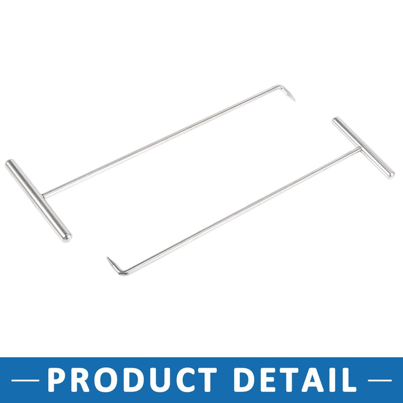 A ABSOPRO Car Instrument Cluster Removal Pulling Hook Silver Tone