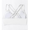 Tainehs Women's Push Up V Neck Bikini Tops Criss Cross