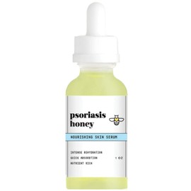 Psoriasis Honey Nourishing Scalp & Skin Serum - Dry Oil for Skin - Full Body Non Comedogenic Moisturizer Daily Dry Scalp Oil - Helps Psoriasis, Eczema, & More (1Oz)