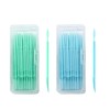 Toothpicks,Tooth Picks Flossers with Bristles,Double-Side Dental Picks,Plastic Toothpicks Disposable,Portable Package(40