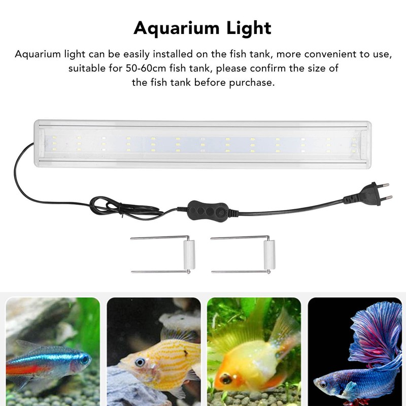 LED Fish Tank Light Ultra Thin High Brightness Button Switch