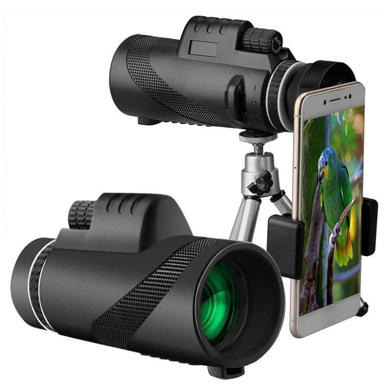 Monocular Telescope 40X60 High Power HD Monocular Telescope with Smartphone