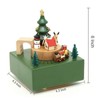 Wooden Train Music Box for Girls Boys Real Details Clear