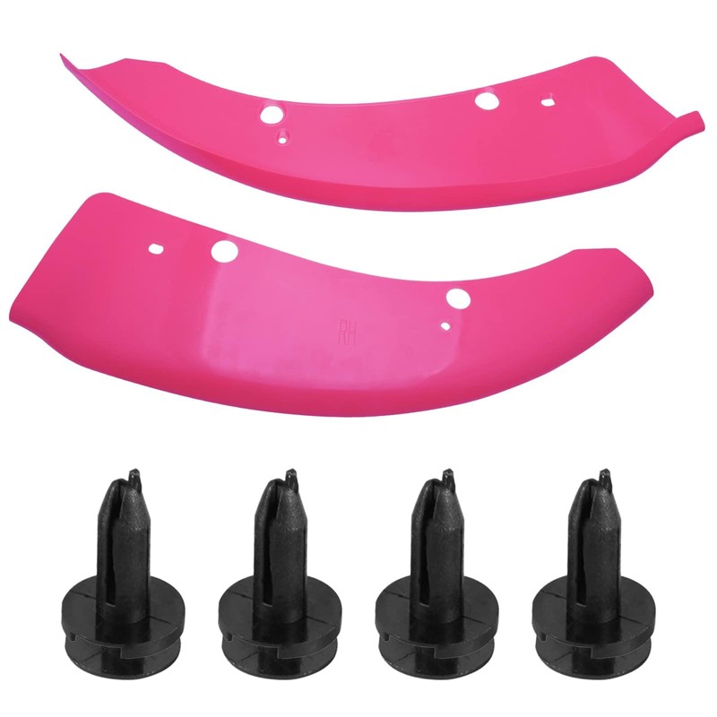 HTRACING Front Bumper Lip Splitter Protector Compatible with Charger SRT