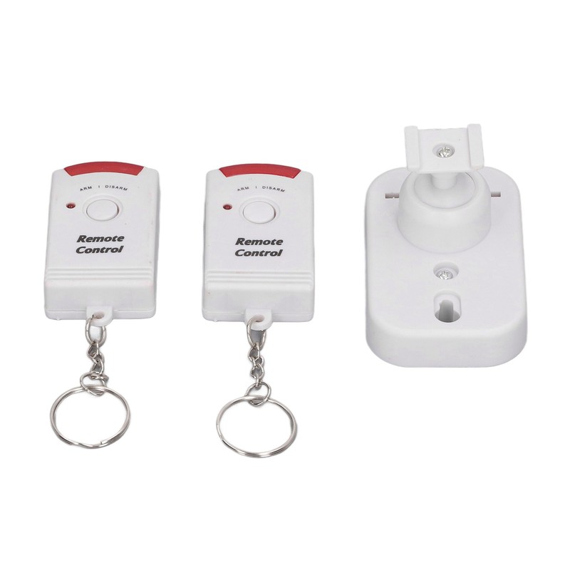 Outdoor Motion Sensor Alarm Anti Theft Remote Control Sound Light