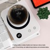 Coffee Warmer White 3 Heating Modes Timing Function Smart Insulation