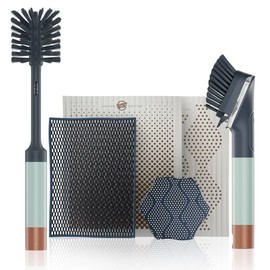 Brite by Scotch-Brite Countertop Collection, Bottle Brush, Straw Cleaner Brush, Dishwand, Dish Scrubbers, Sponge Dish Cloths