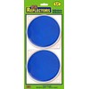 Hy-Ko Carded Reflectors, High Visibility Light Reflective Markers for Driveway,