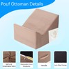OpyTikar Version that Modern Pouf Ottoman,Relax Stool,Floor Poufs for Couch