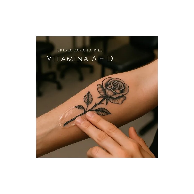 Fougera Crema Vitamina A + D Tatuaje Microblading 100 Pzs