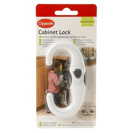 Clippasafe Cabinet Lock - White