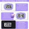 AVTREK 3D Pedometer Clip On-Step Counter for Walking-No App No