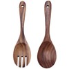 jingfei Wood Salad Servers for Kitchen Wooden Baking Salad Making