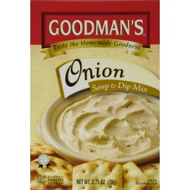 Goodman's Onion Soup & Dip Mix, 2.75-ounce Pouch (Pack of 8)