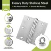 MOZCORN 3 Pack Door Hinges 3 x 3 Inches, Heavy