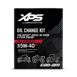 4T 5W-40 Full Synthetic Oil Change Kit for Rotax 500 cc or more V-Twin engine 9779488