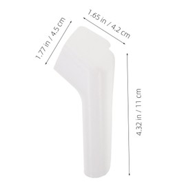 FELTECHELECTR 2pcs Gutter Spouts Rainwater Gutter Roof Drainage Accessories for Rvs (Left Right)