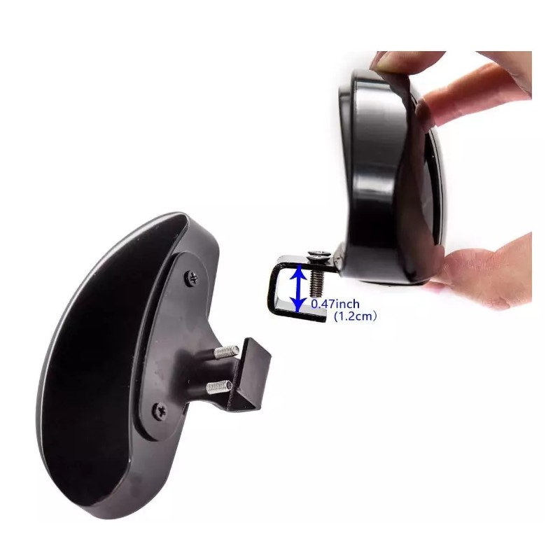 WildAuto Blind Spot Mirrors, Adjustable Car Auxiliary Wide-angle Mirrors 2pcs