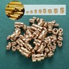 370 Pcs Brass Knurled Insert, M2 M2.5 M3 M4 M5
