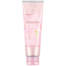 [Limited Tinker Bell Design] & Honey Melty Extra Moist Hair Pack, 0.5 oz (1.5 g), 4.6 oz (130 g)