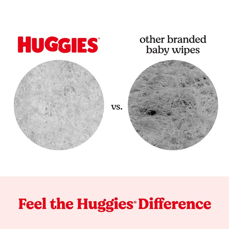 Huggies Simply Clean Fresh Scent Baby Wipes, 3 Flip-Top Packs