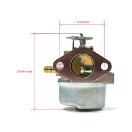 The ROP Shop Carburetor with Gasket for Tecumseh HMSK80-155693X, HMSK80-155699V Small Engines
