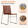 PATIKIL 20pcs 9mm U Shape Chair Leg Caps U Shaped