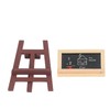 10Pcs Miniature Small Blackboard Easel Realistic Lovely Dollhouse Small Chalkboards